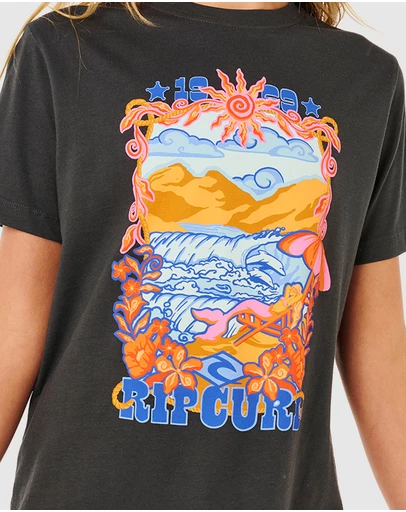 Rip Curl - Sunshine Squad Band Tee - Teens