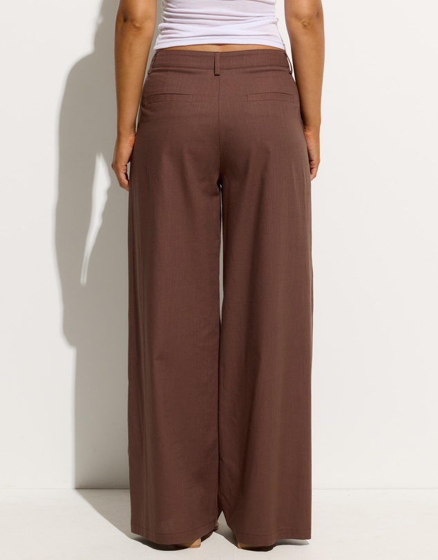 Dazie - Golden Hour Cotton Blend Tailored Pants