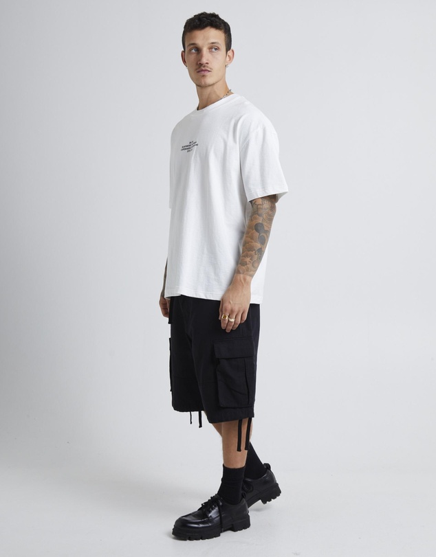 Black Noise White Rain - Tour Shorts Sleeve T-Shirt