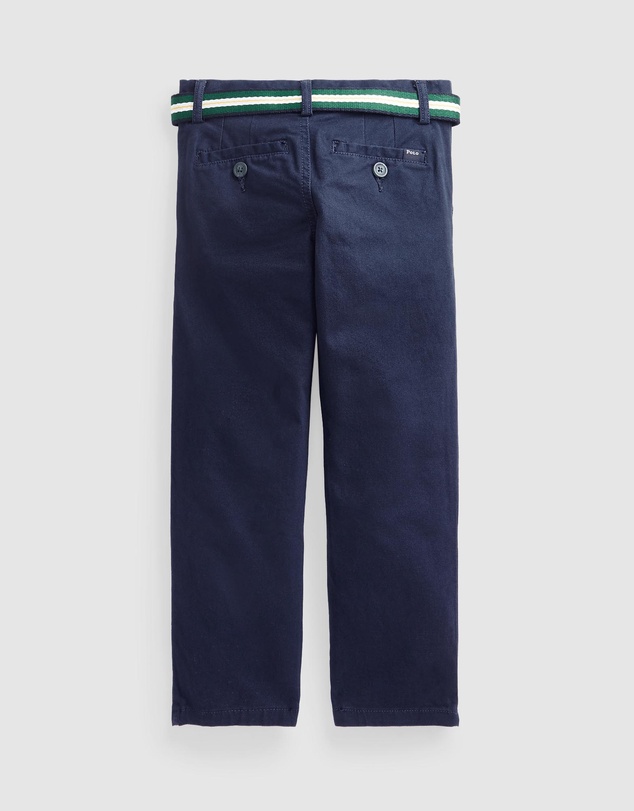 Polo Ralph Lauren - Slim Fit Flex Abrasion Twill Pant - Kids - The Iconic Exclusive