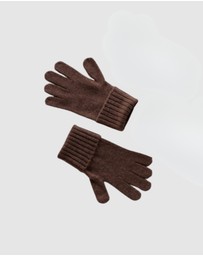 SILK MAGNOLIA - Cashmere Gloves