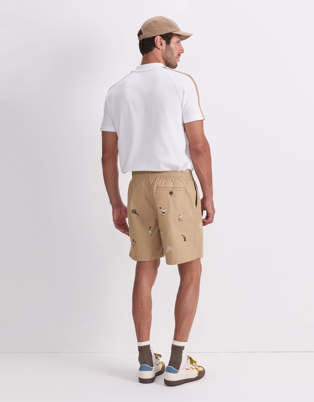 Sportscraft - Milson Volley Embroidered Short