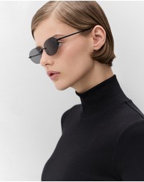 UNISON - Aus Cotton High Neck Top