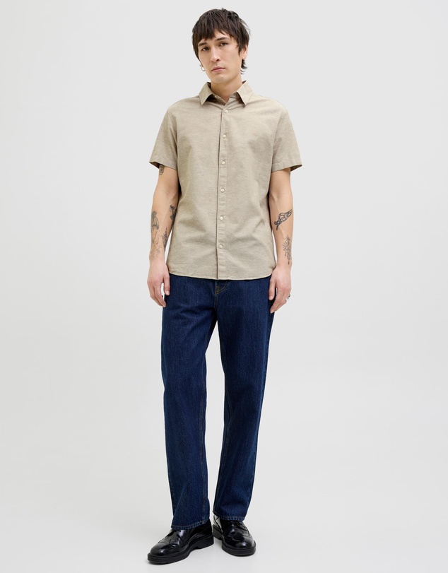 Jack & Jones - Breeze Linen Blend Short Sleeve Shirt