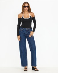 Dazie - Kate Double Layer Tank Top