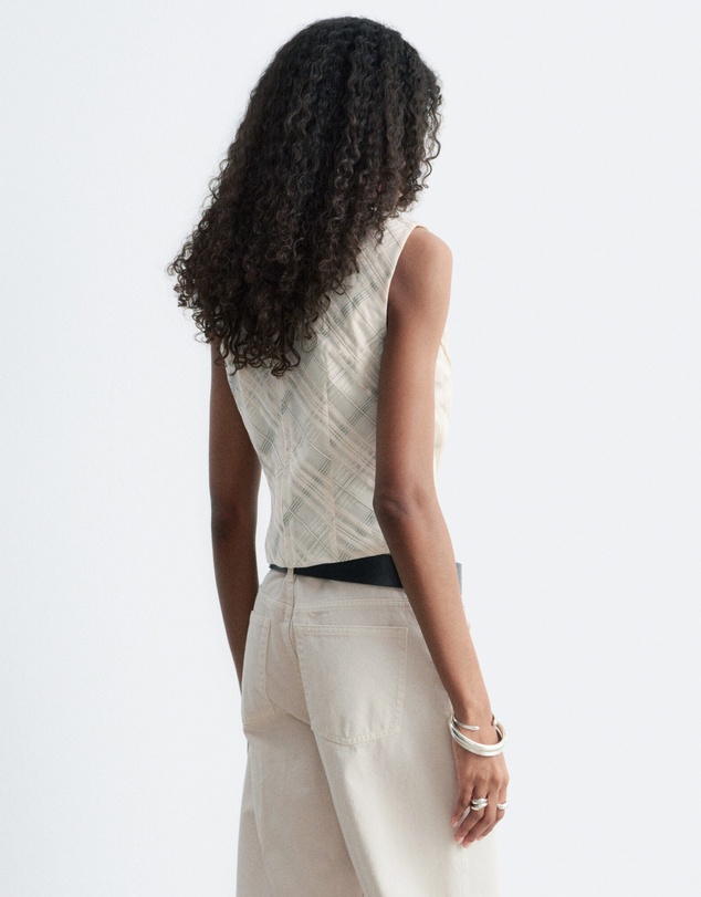 & Other Stories - Textured Boatneck Top