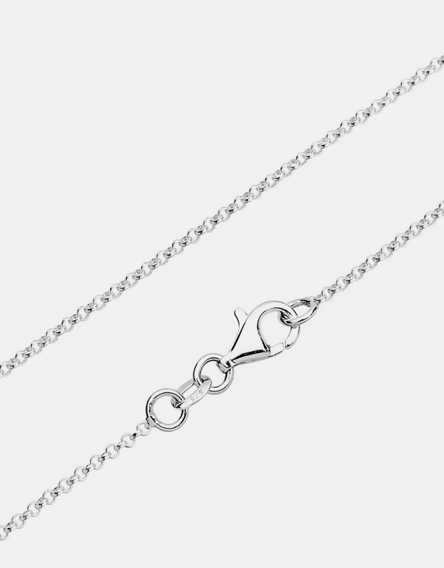 Kuzzoi - ICONIC EXCLUSIVE - Tag Pendant Necklace in 925 Sterling Silver
