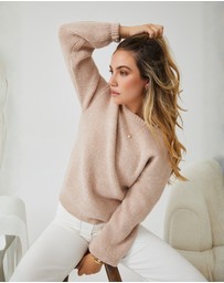Esther & Co - Harvie Knit - Cappuccino