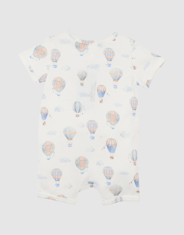 Bebe by Minihaha - Sky High Organic Short Sleeve Zipsuit - Babies