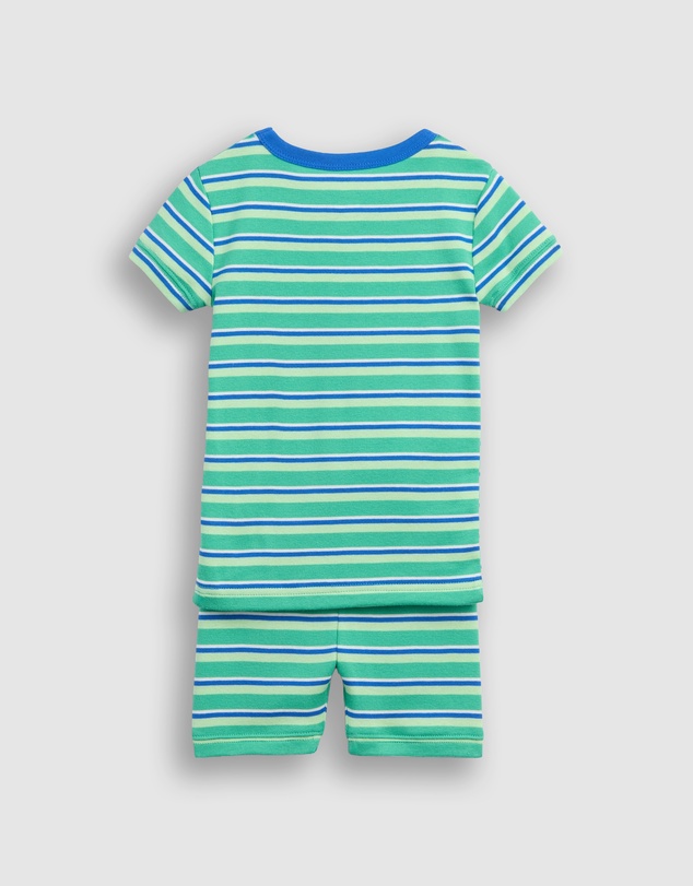 GAP - Green Stripe SJ - Babies-Kids