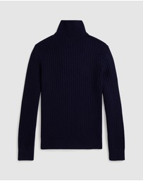 Polo Ralph Lauren - Rib-Knit Wool-Cotton Sweater