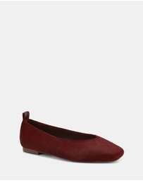 Wittner - Belinda Hair-on Leather Ballet Flats