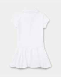 Polo Ralph Lauren - Stretch Mesh Polo Dress - ICONIC EXCLUISVE - Kids