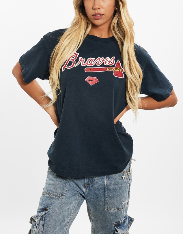 Vintage by The Real Deal - Pre Loved - Vintage Nike MLB Atlanta Braves Tee