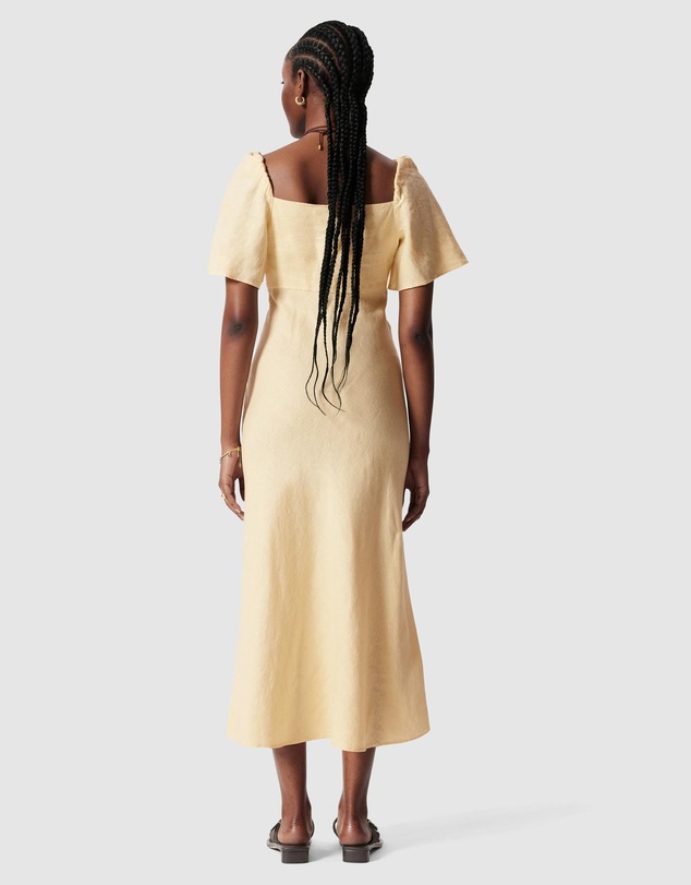 & Other Stories - Linen Midi Dress