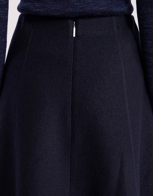 David Lawrence - Elvira Felted Wool Skirt