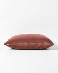 Aura Home - Luxury Velvet European Pillowcase