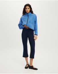 Cotton On Body Active - Ultra Soft Tie Front Cropped Kick Flare