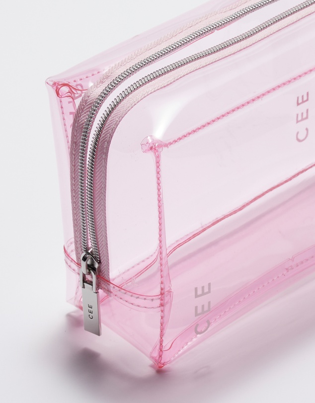CEE CLEAR - Small Blush Cosmetic Case
