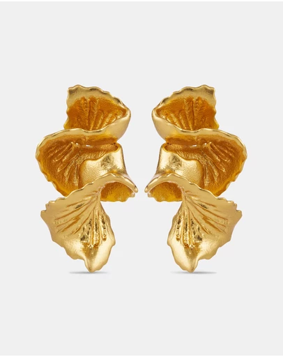 Oroton - Coral Large Stud