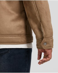Johnny Bigg - Val Sherpa Suede Jacket