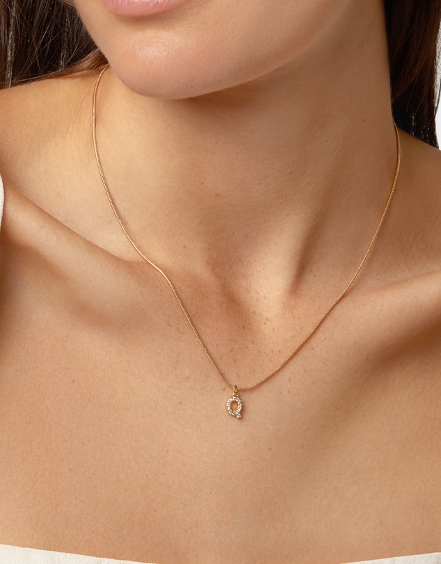Pastiche - Initial Q Necklace