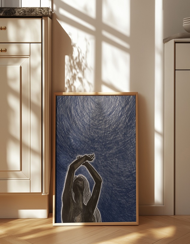 Olive et Oriel - KH Studio - With Abandon by Karla Hyman Art Print
