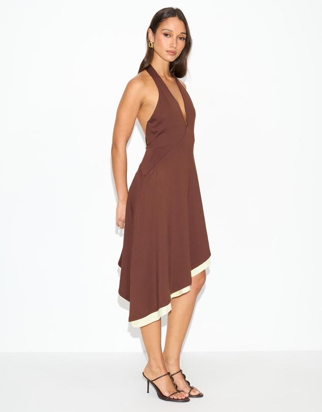 Dazie - Karana High Low Contrast Mini Dress