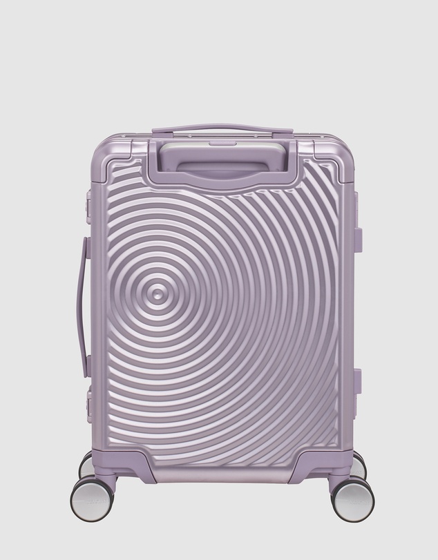 American Tourister - Soundbox Alu Carry-On Small 55cm Zipperless Suitcase