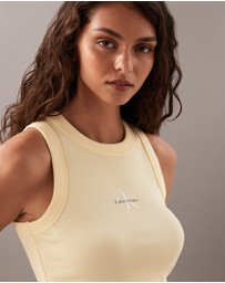 Calvin Klein Jeans - Monologo Rib Tank Top