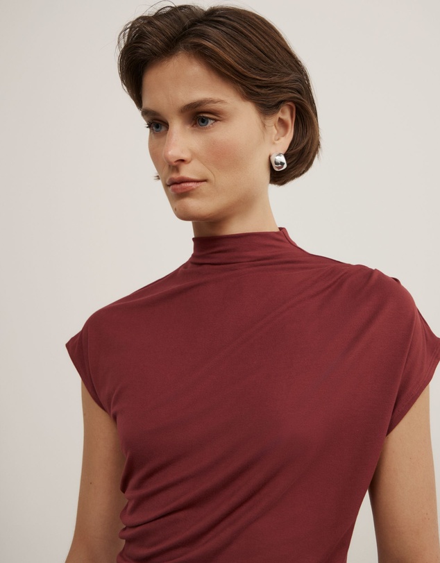 Witchery - Draped High Neck Top