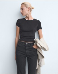 M.N.G - Slim-Fit High-Waist Jeans