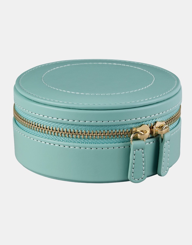 Wolf - WOLF Sophia Round Zip Case Jade Fruit Botanical