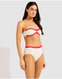Seafolly - Band Wave Trim Front Bandeau