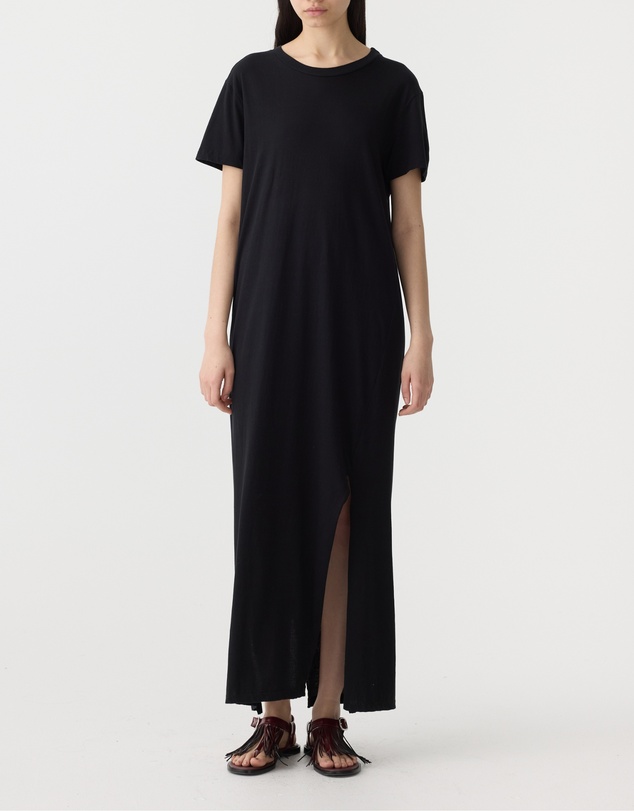 Bassike - Longerline T-Shirt Dress