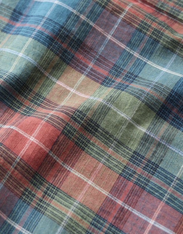 Seasalt - Seasalt Cornwall Multi Banyan Checked Cotton Shirt