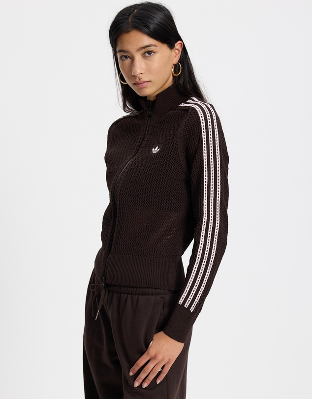 adidas Originals - Knitted Crochet Firebird Track Top