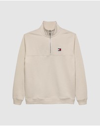 Tommy Jeans - Regular Badge Quarterzip