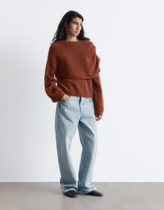 & Other Stories - Knitted Cape Sweater