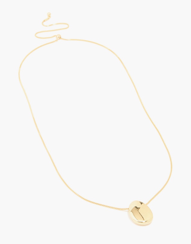 Lovisa - Gold Plated Pebble Long Toggle Necklace
