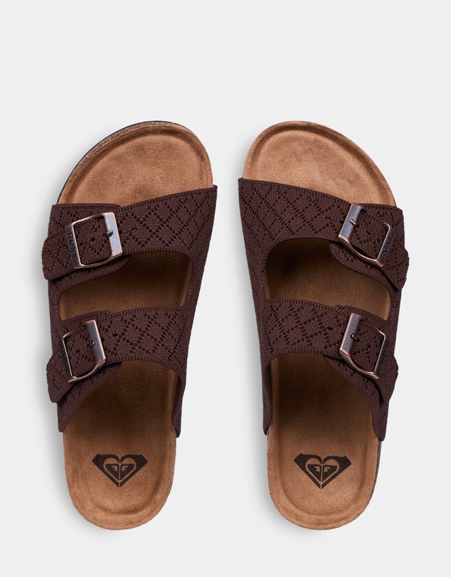 Roxy - Womens Mannae Buckle Slides