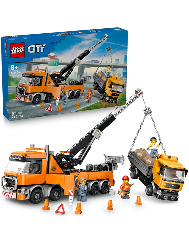 LEGO - 60467 Heavy-Duty Recovery Tow Truck with Crane