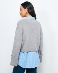 AERE - Enaya Chunky Merino Wool Jumper