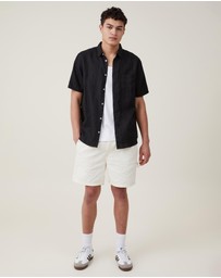 Cotton On - Linen Short Sleeve Shirt