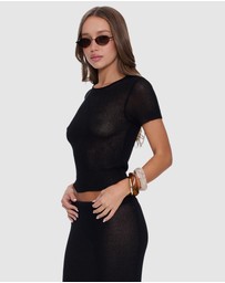 Thrills - Dissolve My Mind Knit Top