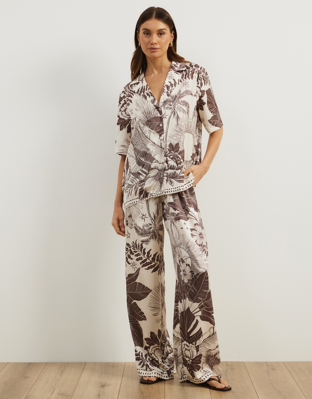 Atmos&Here - Koa Satin Shirt