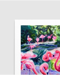 Olive et Oriel - Flamboyance by Pauline Wegman | Art Print