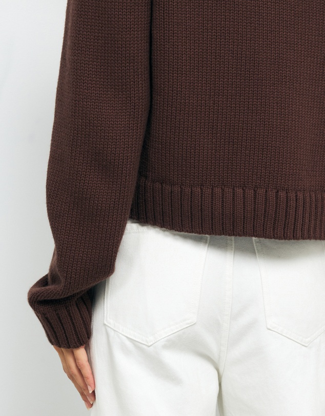 AERE - Miya Cotton Wool Cardigan