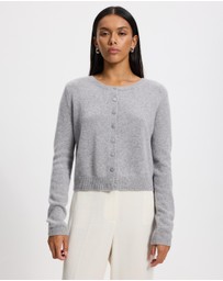 Reformation - Clara Cashmere Crew Cardigan
