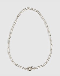 Arms Of Eve - Boca Silver Stacking Chain Necklace